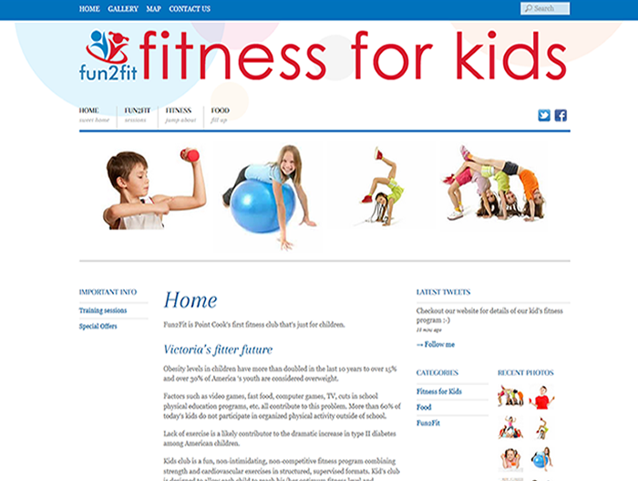 fun2fit website